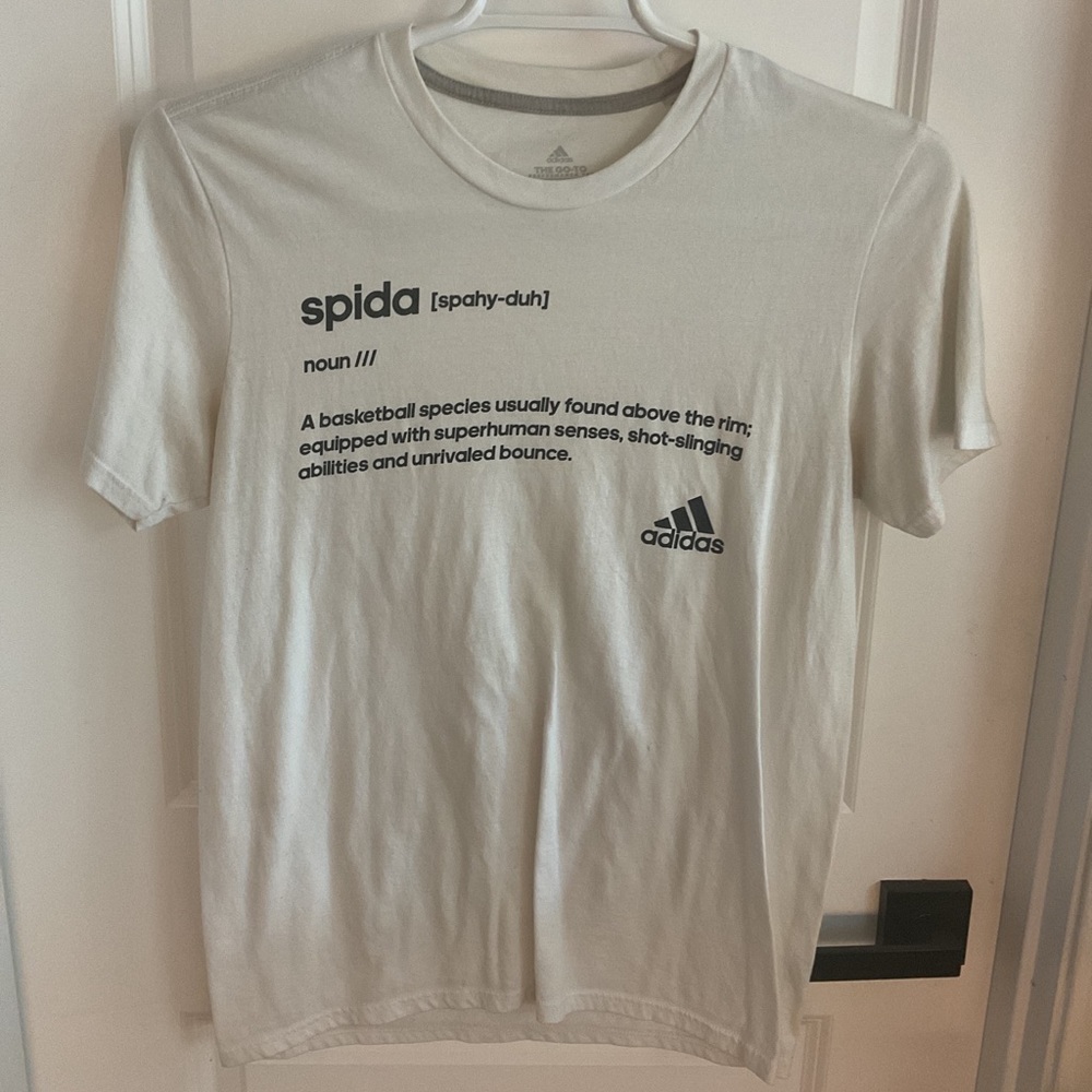 Adidas - Go-To Performance Tee - Crewneck Short Sleeve - White - Men’s Size Med